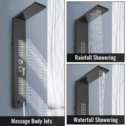 LED Light Shower Panel System