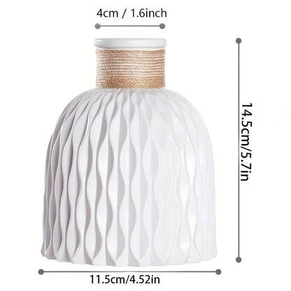 1PC Water Ripple Plastic Vase